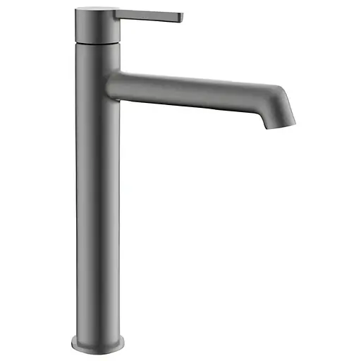 Змішувач для умивальника високий Koer KB-11029-07 graphite KR5496 Графит - фото 1