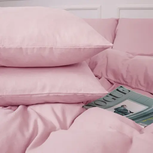 Наволочка MirSon Фланель 008 Pink 40х40 см (2200009651205) - фото 4