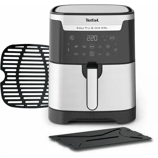 Мультипіч Tefal EasyFry&Grill XXL 1830 Вт чорно-сіра (EY801D15) - фото 2