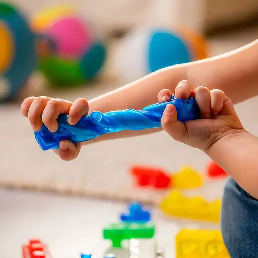 Сенсорний конструктор Jelly Blox 2 в 1 Будуй - складай в кейсі 30 елементів (931693) - фото 6