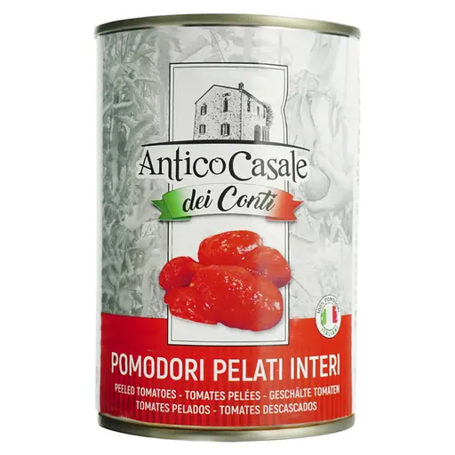 Томати у власному соку Antico Casale очищені 400 г - фото 2
