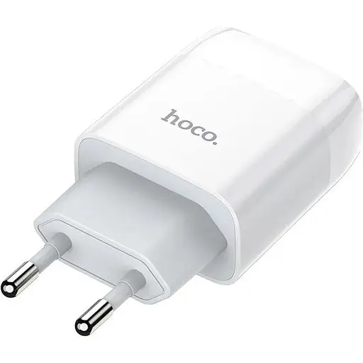Зарядний пристрій Hoco C73A Glorious (2USB, 2.4А) White (6931474712912) - фото 2