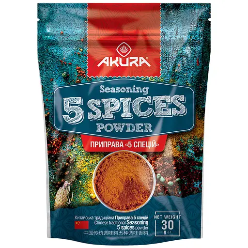 Приправа Akura 5 спецій 30 г - фото 1