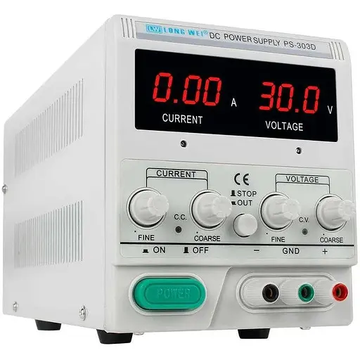 Блок живлення лабораторний LONG WEI PS-305D 30v 5A цифрова індикація - фото 1