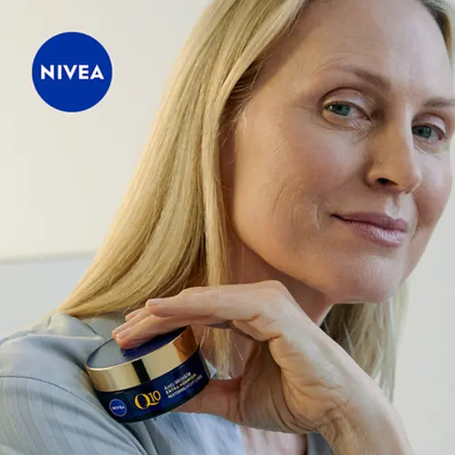 Відновлювальний нічний крем Nivea Q10 проти зморщок для сухої шкіри 50 мл (84977) - фото 8