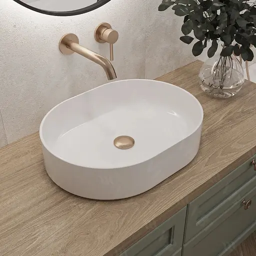 Умивальник VBI Verona 50 white накладний VBI-011300, Білий - фото 1