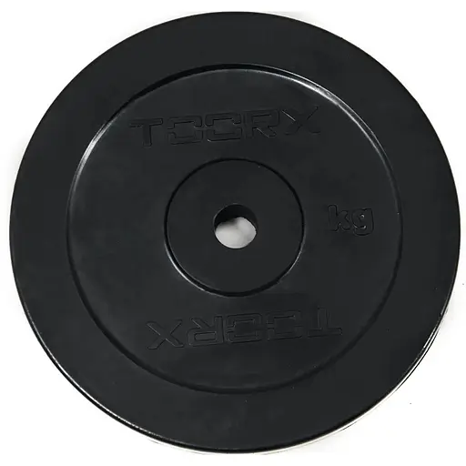 Диск для штанг и гантелей Toorx 20 кг 25 мм Черный (DGG-20) - фото 1