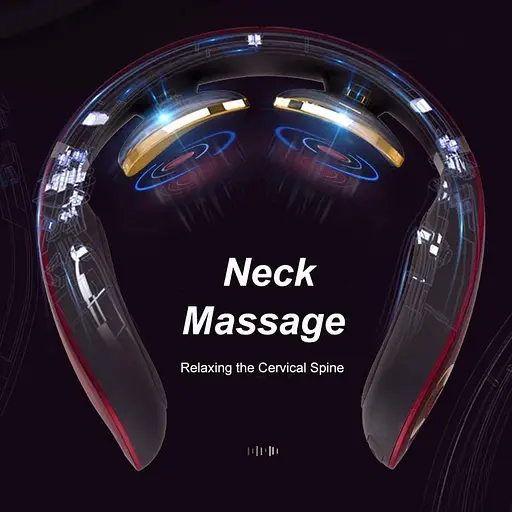 Умный массажер для шеи электрический импульсный с функцией нагревания - фото 3