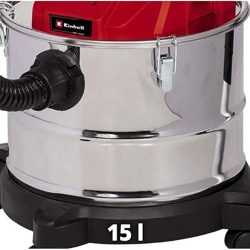 Пылесос для золы Einhell TE-AV 18/15 Li C - Solo PXC 18В профессиональный аккумуляторный без АКБ и ЗУ (2351700) - фото 6