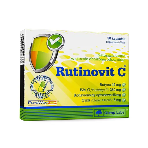 Вітаміни та мінерали Olimp Rutinovit C 30 капсул 