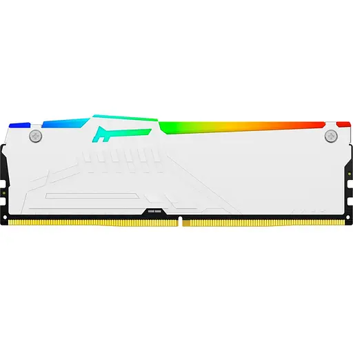 Модуль пам'яті для комп'ютера DDR5 16GB 5600 MHz Beast White RGB Kingston Fury (ex.HyperX) (KF556C36BWEA-16) - фото 3