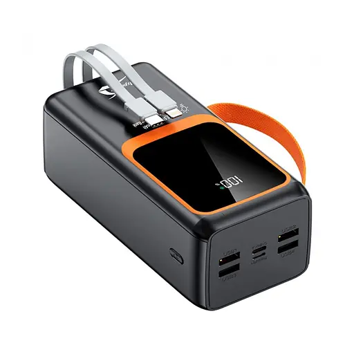 Павербанк Aspiring Black-orange 50 000 mAh / 22.5 Вт (PB-L50) - фото 2