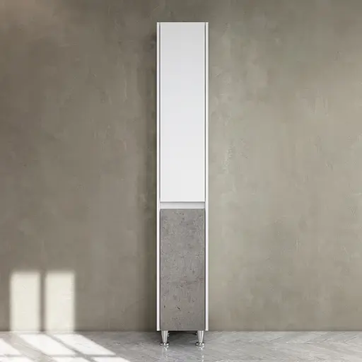 Пенал напольный AM.PM Gem S 35 см правосторонний с корзиной M91CSR0351BF38 - фото 2