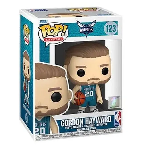 Фігурка Funko Pop Gordon Hayward Charlotte Hornets Гордон Хейворд Шарлотт Горнетс 10 см GH CH 123 - фото 3
