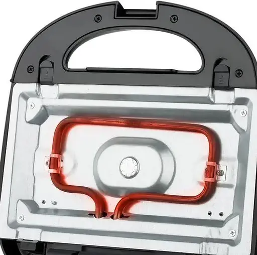 Мультимейкер (мультипекар) RAF R-541 850Вт зі змінними пластинами Сріблястий - фото 10