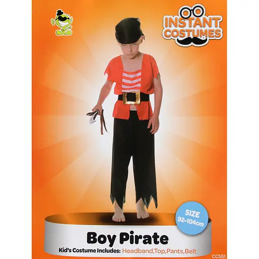 Карнавальный костюм для мальчика Devilon Пират 92-104 см (CC551A) - фото 4