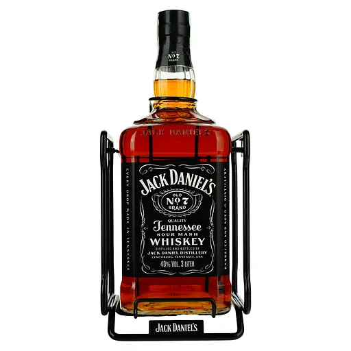 Віскі Jack Daniel's Tennessee Old No.7, 40%, 3 л - фото 3