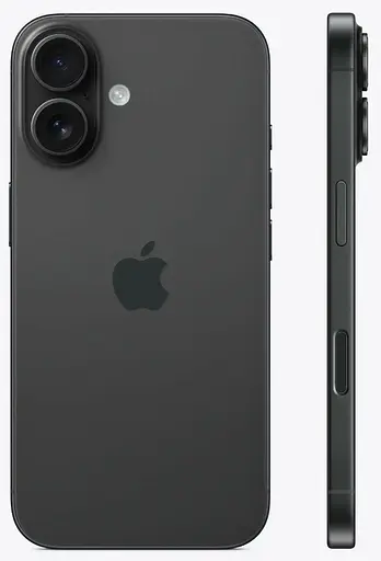 Смартфон Apple iPhone 16, 128GB Black NEW - фото 2