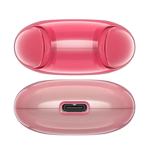 Навушники бездротові Acefast TWS T9 вакуумні червоний - фото 7