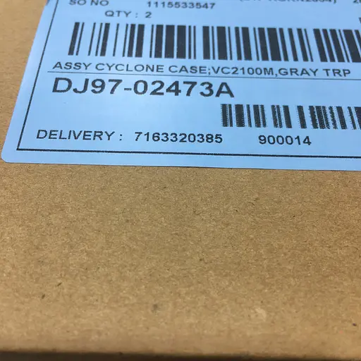 Колба для сбора пыли на пылесос Samsung DJ97-02473A (в комплекте с вентилятором турбины DJ97-02358B) - фото 9