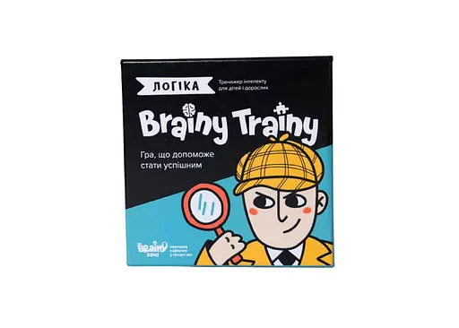 Настольная игра Brainy Trainy Brainy Trainy Логика (укр.) (УКР057) - фото 2