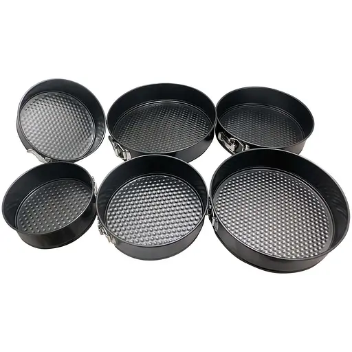 Набір роз'ємних тефлонових форм з шести предметів (18/20/22/24/26/28 см), A-plus 81476 - фото 8