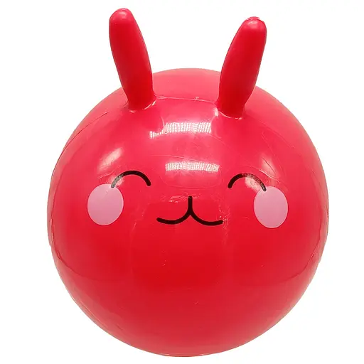 Детский мяч "Рожки" MS 4524(Red) 9 дюймов