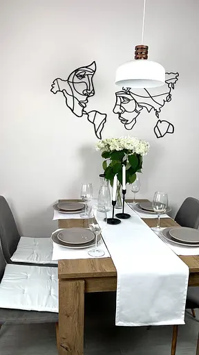 Доріжка водовідштовхувальна однотон 170х30 см Білий - фото 5