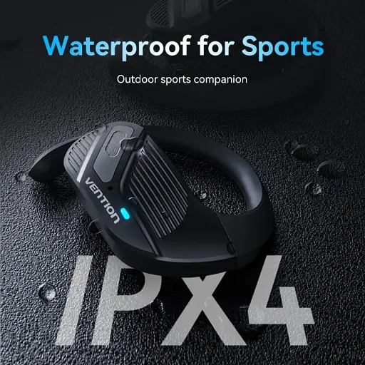 Навушники TWS Vention OpenBeat O12 Black - фото 4