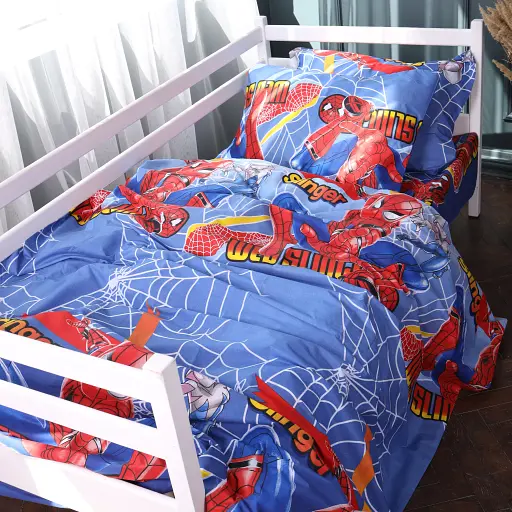 Підковдра MirSon Kids Time Hero Spider-Man бязь 110х140 см (2200011443843) - фото 3