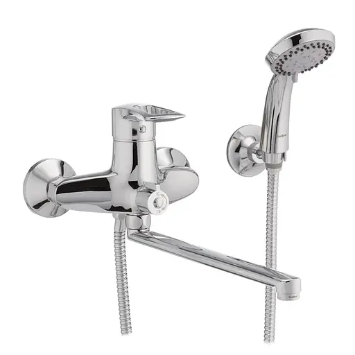 Смеситель для ванны Haiba Hansberg 006 HB0195 Хром - фото 1