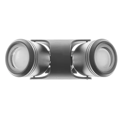 Подсветка Brille фасадная настенная накладная IP44 AL-112/2 GU10 BK - фото 5