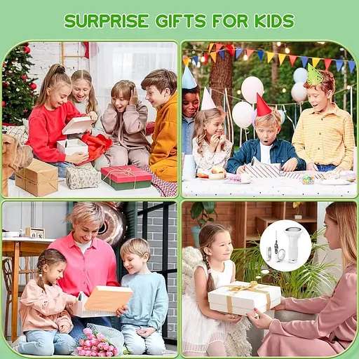 Портативний мікроскоп для дітей з 2-дюймовим HD-екраном, мінілупа зі збільшенням 1000x з підсвіткою - фото 7