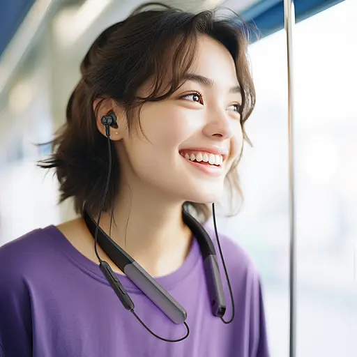 Bluetooth навушники Acefast N1 neck-hanging Black - фото 8