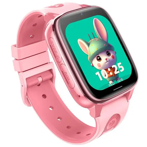 Детские смарт-часы Lemfo D51, 4G розовый - фото 2