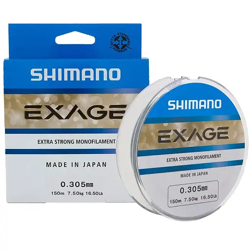 Волосінь Shimano Exage 300 м 0.355 мм 10.4 кг