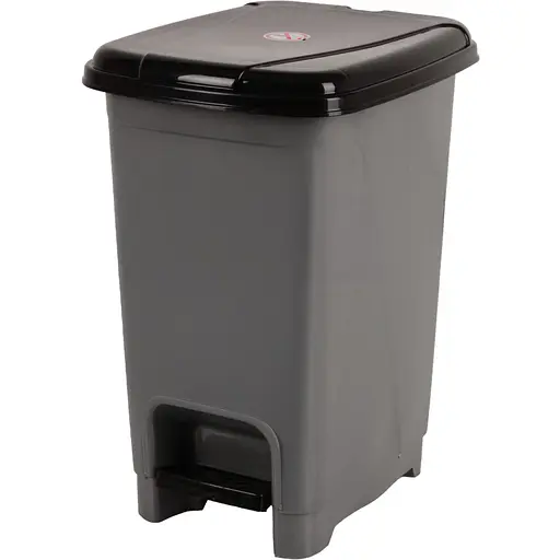 Кошик для сміття Violet House 0123 Metalic з педаллю 15 л (0123 METALIC 15 л)