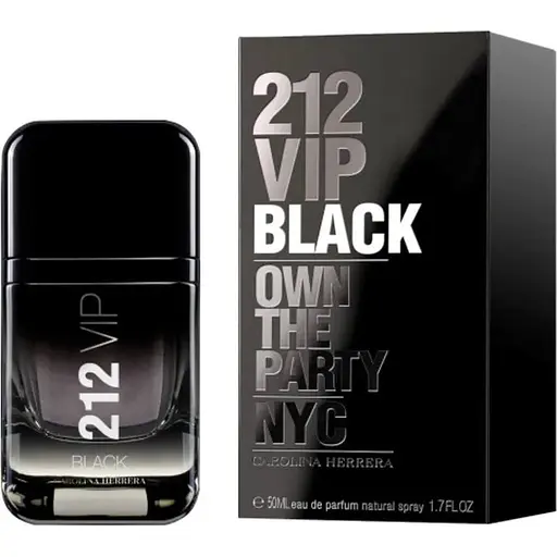 Парфумована вода Carolina Herrera 212 VIP Black 50 мл - фото 1