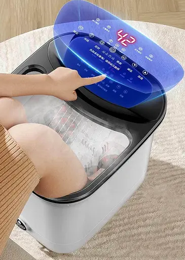 Ванна гидромассажная для ног и ступней Nanjiren NJR-818K с роликовым массажем и подогревом - фото 7