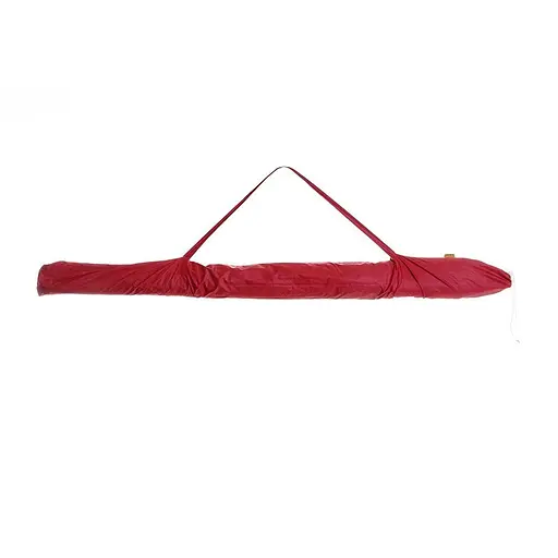 Зонтик пляжный Premium Pro 2,2 м (19/22) с наклоном и клапаном Красный 30412 - фото 4