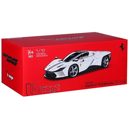 Автомодель Bburago Ferrari Daytona SP3 1:18 (18-16912 RD) - фото 8