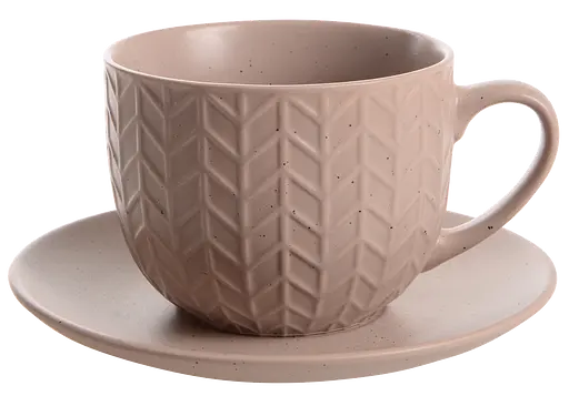 Чайный сервиз Limited Edition Nullah из фарфора на 6 персон 12 предметов 300 мл (RX-N231817D) - фото 3