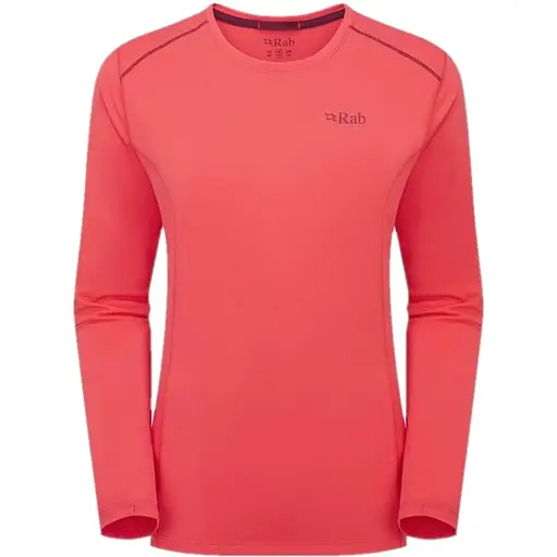 Кофта Rab Force LS Tee Wmns Pink Rose S (1033-RB QBL-08-HIB-10)