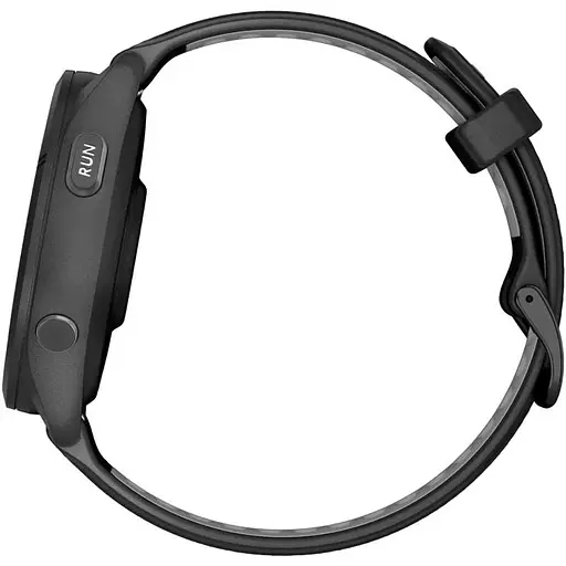 Смарт-годинник Garmin Forerunner 265 Black Bezel and Case with Black/Powder Gray Silicone Band 010-02810-10 (89347) - фото 6