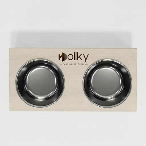 Hollky StellWood — миски на підставці для маленьких собак та котів (2 × 0,45 л) - фото 6