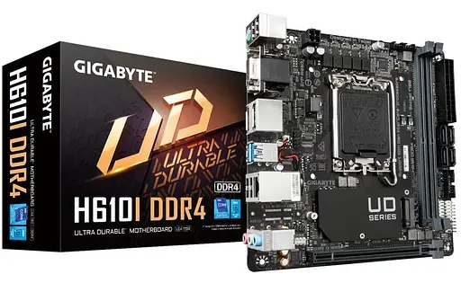 Материнская плата Gigabyte H610I DDR4 (H610I DDR4) (Socket 1700, Intel H610, Mini-ITX) - фото 5
