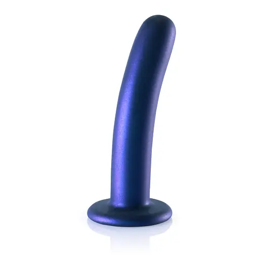 Фаллоимитатор Ouch! Smooth G-Spot Dildo 6apos;apos; 15 см (синий) - фото 15