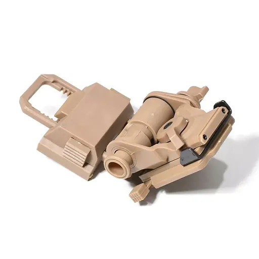 NVG крепление на шлем с DOVETAIL "ласточкин хвост" интерфейсом для NV8000, NV8160, PVS-15/18/21/31, пластик, зеленый (100991) - фото 2