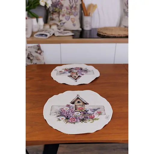 Салфетка Прованс Лавандовый сад Dх35 см (44186) - фото 3