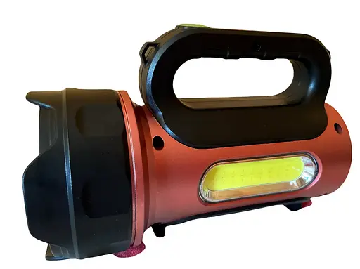 Ліхтар на сонячних батареях HEL-T93 (LM+COB білий та червоний) + Powerbank + microUSB (3+4 режими) - фото 2